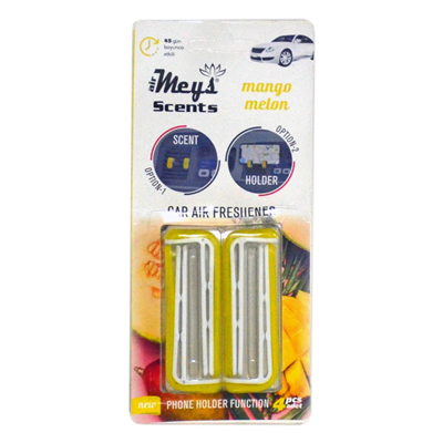 Meys Vent Clipps Havalandırma Koku Mango-Melon (Sarı)