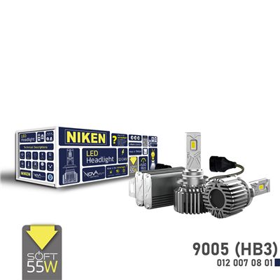Niken 9005-HB3 Led Xenon Nova Soft Serisi 55W 9000 LM