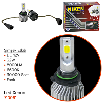 Niken 9006-HB4 Led Xenon Eco Serisi 40W 4000 LM