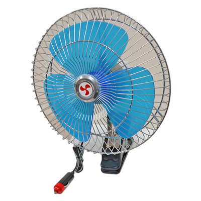 Niken Araç Vantilatörü 12V 10 inç 20W Mandallı