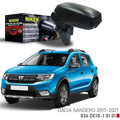 Niken Dacia Sandero 2017-2021 Kol Dayama Siyah