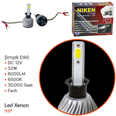 Niken H1 Led Xenon Eco Serisi 40W 4000 LM