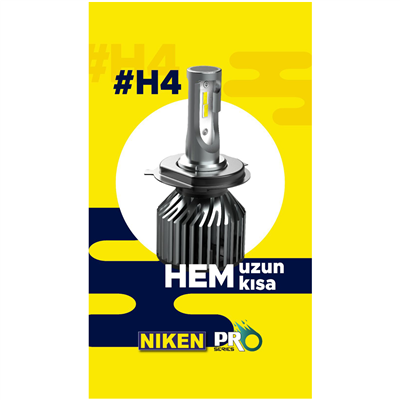 Niken H4 Led Xenon Pro Serisi 32W 3200 LM