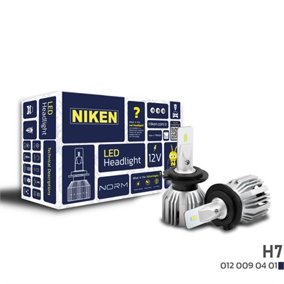 Niken H7 Led Xenon Norm Serisi 12V 19W 5500K 1600 LM 8500rpm