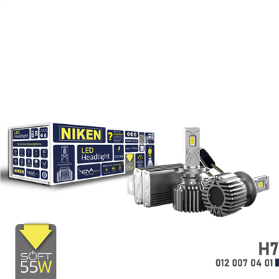 Niken H7 Led Xenon Nova Soft Serisi 55W 9000 LM