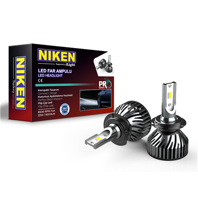 Niken H7 Led Xenon Pro Serisi 32W 3200 LM