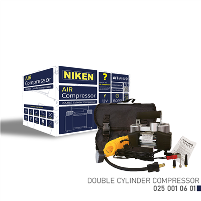 Niken Hava Kompresörü 150 Psi Metal Çift Silindir 025 001 06 01