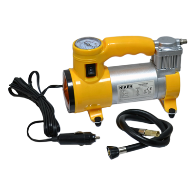 Niken Hava Kompresörü 150 Psi Metal Gövde ve Işıklı Sarı 025 001 02 01