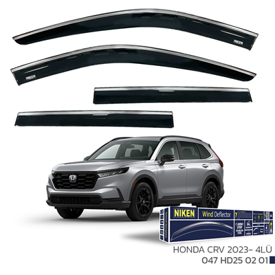 Niken Honda CR-V 2023+ Kromlu Cam Rüzgarlığı 4 lü