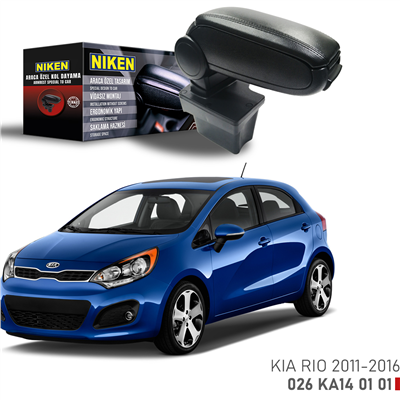 Niken Kia Rio 2011-2016 Kol Dayama Siyah