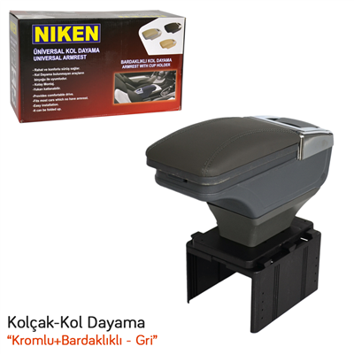 Niken Kolçak Kromlu Bardaklıklı Gri 026 001 04 02