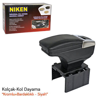 Niken Kolçak Kromlu Bardaklıklı Siyah 026 001 04 01