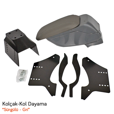 Niken Kolçak Sürgülü Gri 026 001 01 02