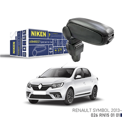 Niken Renault Symbol 2013+ (Bazı Kasalar) Kol Dayama Siyah