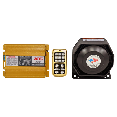 NYF 12V Profesyonel Siren 200W X5 AS9000B + Speaker TS200-N