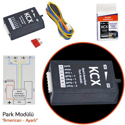 NYF Amerikan Park Modülü Ayarlı 12-24V Canbuslu KCX