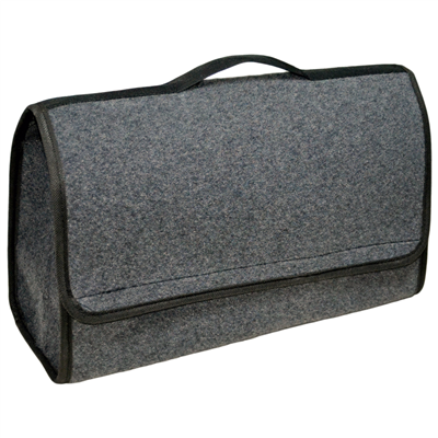 NYF Bagaj Çantası Organizer Halı Taşınabilir Füme-Siyah 40x15x21 cm