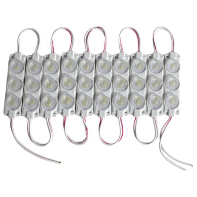 NYF Benmax 12V Parmak Lamba Modül Led 3 lü Beyaz 10 lu BX12 045