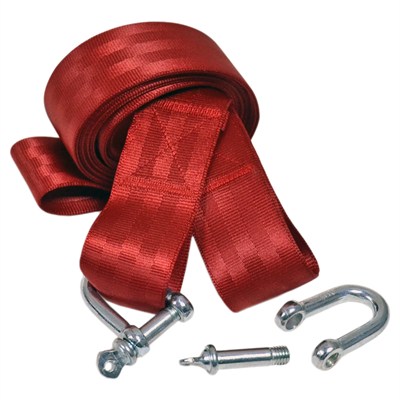 NYF Çekme Halatı Kemer (U Mapa/Karabinalı) 2 Ton 3,5 mt x 4,5 cm