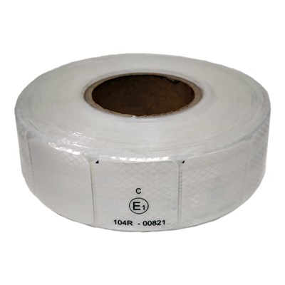 NYF Fosfor Bant Parçalı Reflektiv 5,1 cm x 50 mt Beyaz (E Belgeli) BX14 070