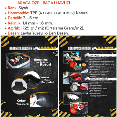 NYF Hyundai i30 (FD-FDH) HB 2008-2011 Bagaj Havuzu