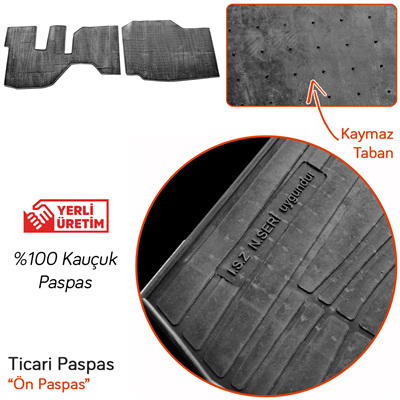 NYF İsuzu N Serisi Kauçuk Paspas Ticari
