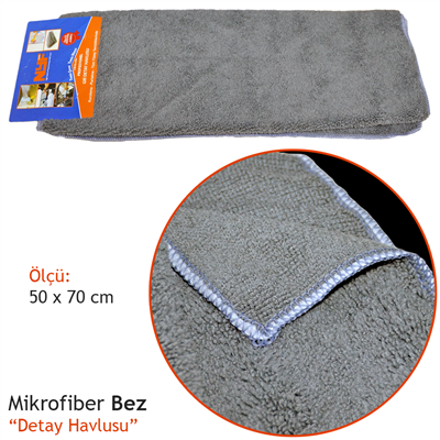 NYF Mikrofiber Bez Detay Havlusu 50x70 cm 22400