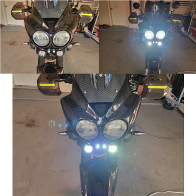 NYF Motosiklet Led Lamba 6 Led 9-85V 6W 100x65x60 mm L5