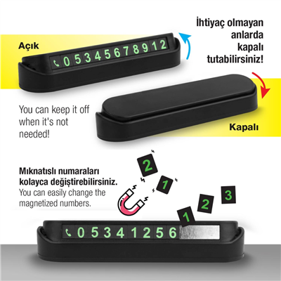 NYF Numaratik Açılır-Kapanır
