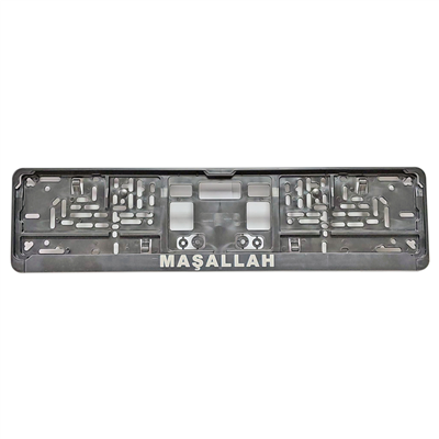 NYF Plaka Altlığı Maşallah Yazılı Çıtalı (Tekli)