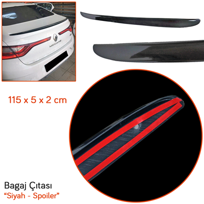 NYF Spoiler Bagaj Çıtası Siyah 115 cm