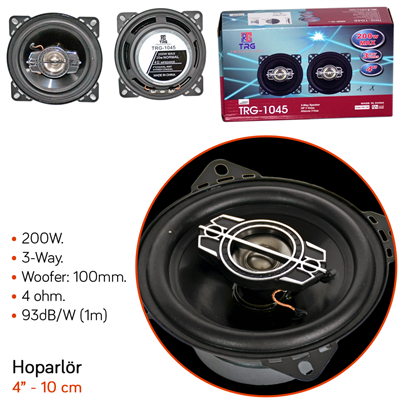 NYF TRG-1045 Hoparlör 10 cm - 4 inç 200W