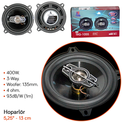 NYF TRG-1055 Hoparlör 13 cm - 5,25 inç 400W