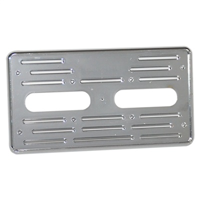 NYF URF1-082 Hummer Kare Plaka Altlığı Plastik Krom Nikel (Tekli)