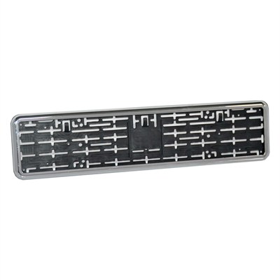 NYF URF1-82416 Plaka Altlığı Premium Tak Kolay Plastik Krom (Tekli)
