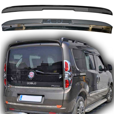 NYF WY-9 Fiat Doblo 2 2010-2022 /Combo 10-18 Spoiler ABS Piano Black