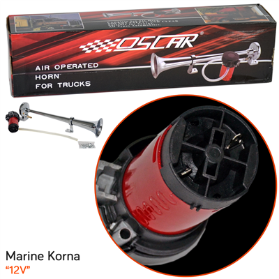 Oscar 12V Marine Korna OSN-0407