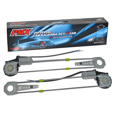 PMX 12V Cam Kaldırma Seti 2 Kapı Üniversal NT001