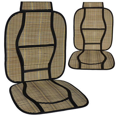 PMX Koltuk Minderi Bambu Siyah 2 li Model 3 WF-1022