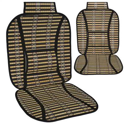 PMX Koltuk Minderi Bambu Siyah 2 li Model 2 WF-1069