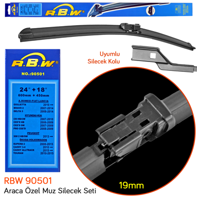 RBW 90501 Kia Ceed SW 2007-2009 Ön Silecek Takımı
