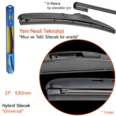 RBW 92721 Hybrid Üniversal 21 inç / 530 mm Silecek