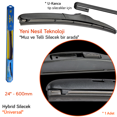 RBW 92724 Hybrid Üniversal 24 inç / 600 mm Silecek