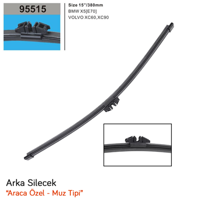 RBW 95515 Volvo XC60 2009-2010 Arka Muz Silecek