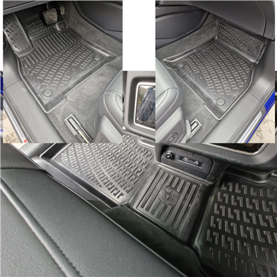 Rizline Audi Q8 Sportback E-Tron 2024+ (Arkada Klips Olmayan) 3D Havuzlu Paspas