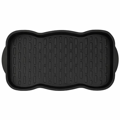 Rizline Ayakkabı Matı Çok Amaçlı Havuzlu 76 x 40 cm Siyah (2 li)