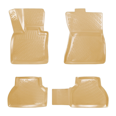 Rizline Bmw X5 (E70) 2006-2012 3D Havuzlu Paspas - BEJ