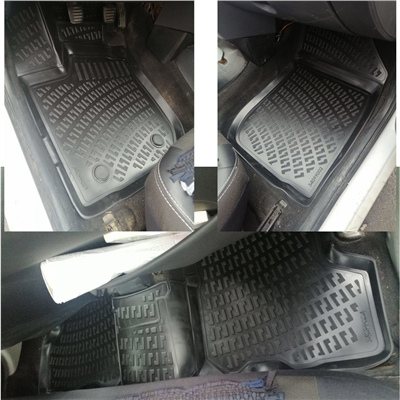 Rizline Dacia Logan 2004-2012 /MCV-SW 3D Havuzlu Paspas