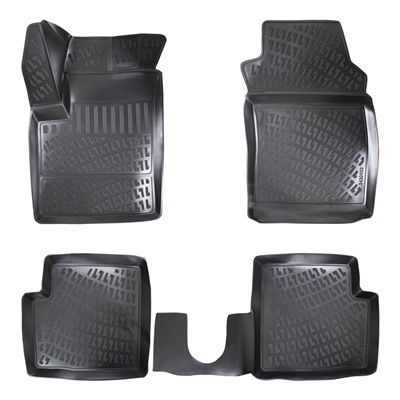 Rizline Fiat 500C 2007+ 3D Havuzlu Paspas