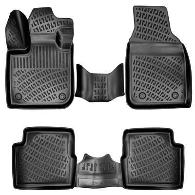 Rizline Fiat 500e (Elektrikli) 2020+ 3D Havuzlu Paspas